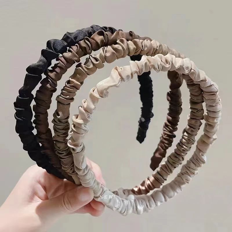 フレンチスタイルのエレガントな高級プリーツヘッドバンド、レデ - Headband Summer Knit のレビューと価格